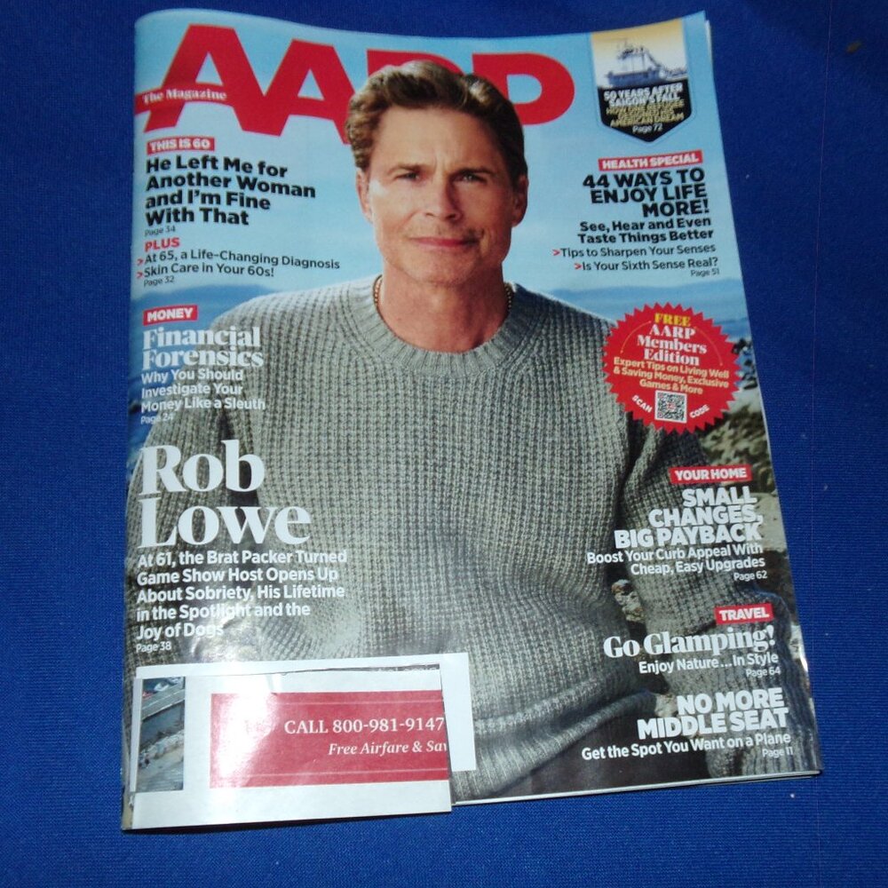 AARP Magazine - April/May 2025 - Rob Lowe - Financial Forensics - Vol. 68 No. 38
